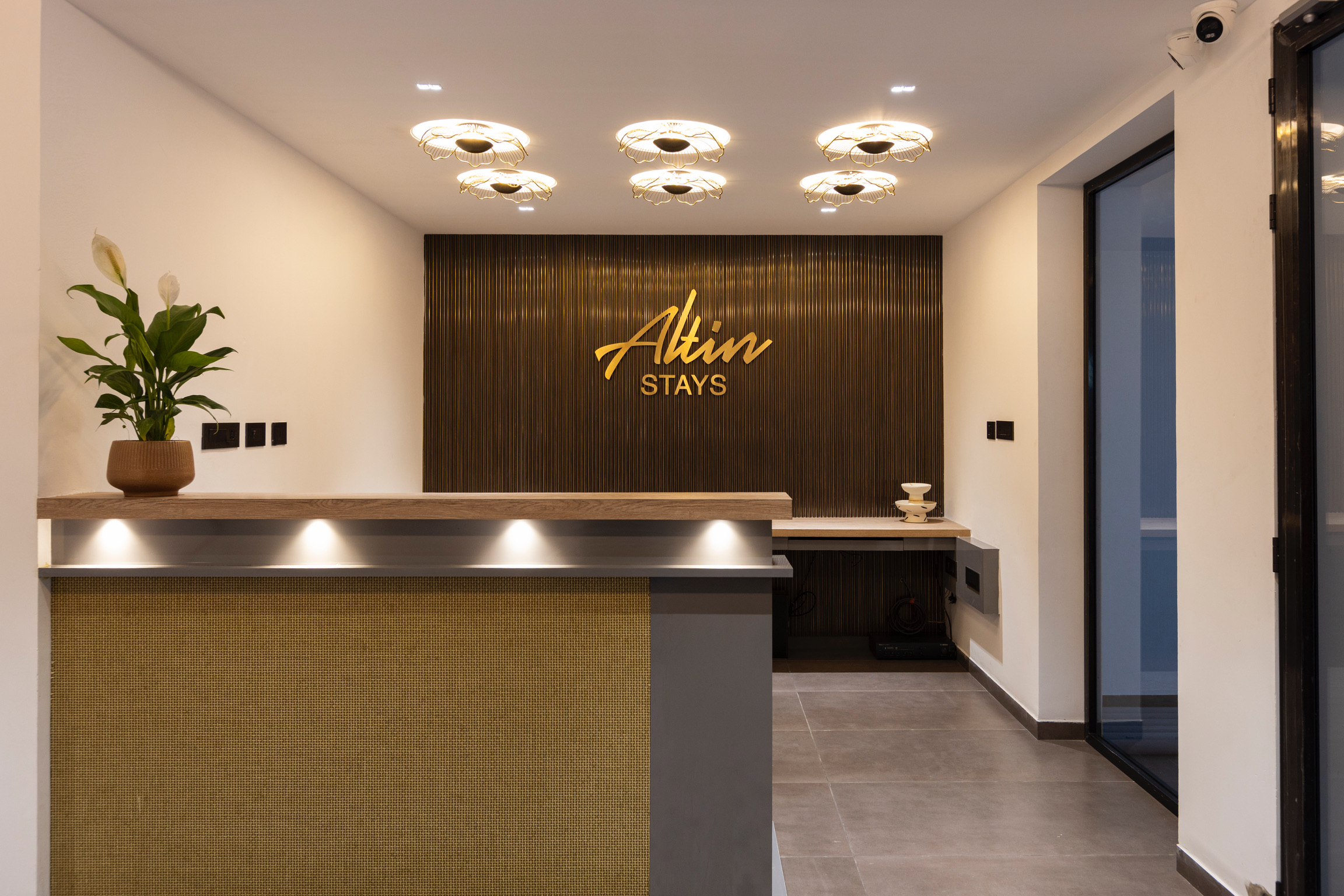Altin Stays Reception � Welcoming Lobby in Coimbatore